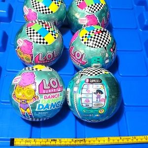 LOT OF 6 LOL SURPRISE dance dance dance NWT BRAND NEW GREAT DEAL